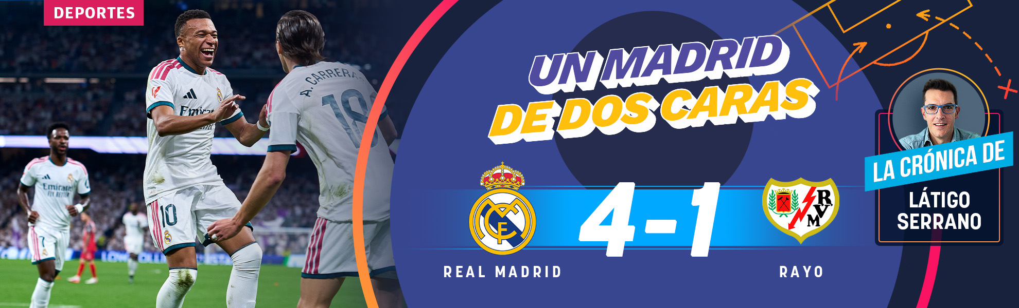 Un Madrid de dos caras