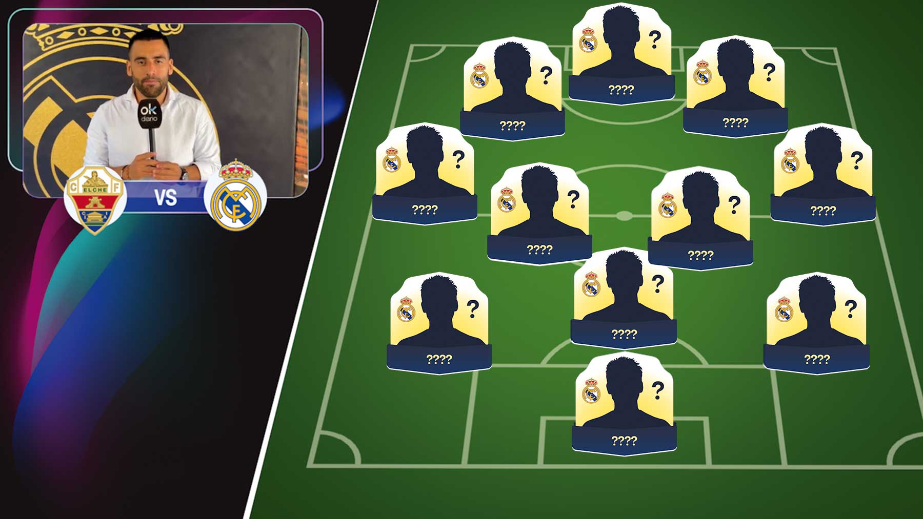 Alineación del Real Madrid contra el Elche: Tchouaméni entra en escena
