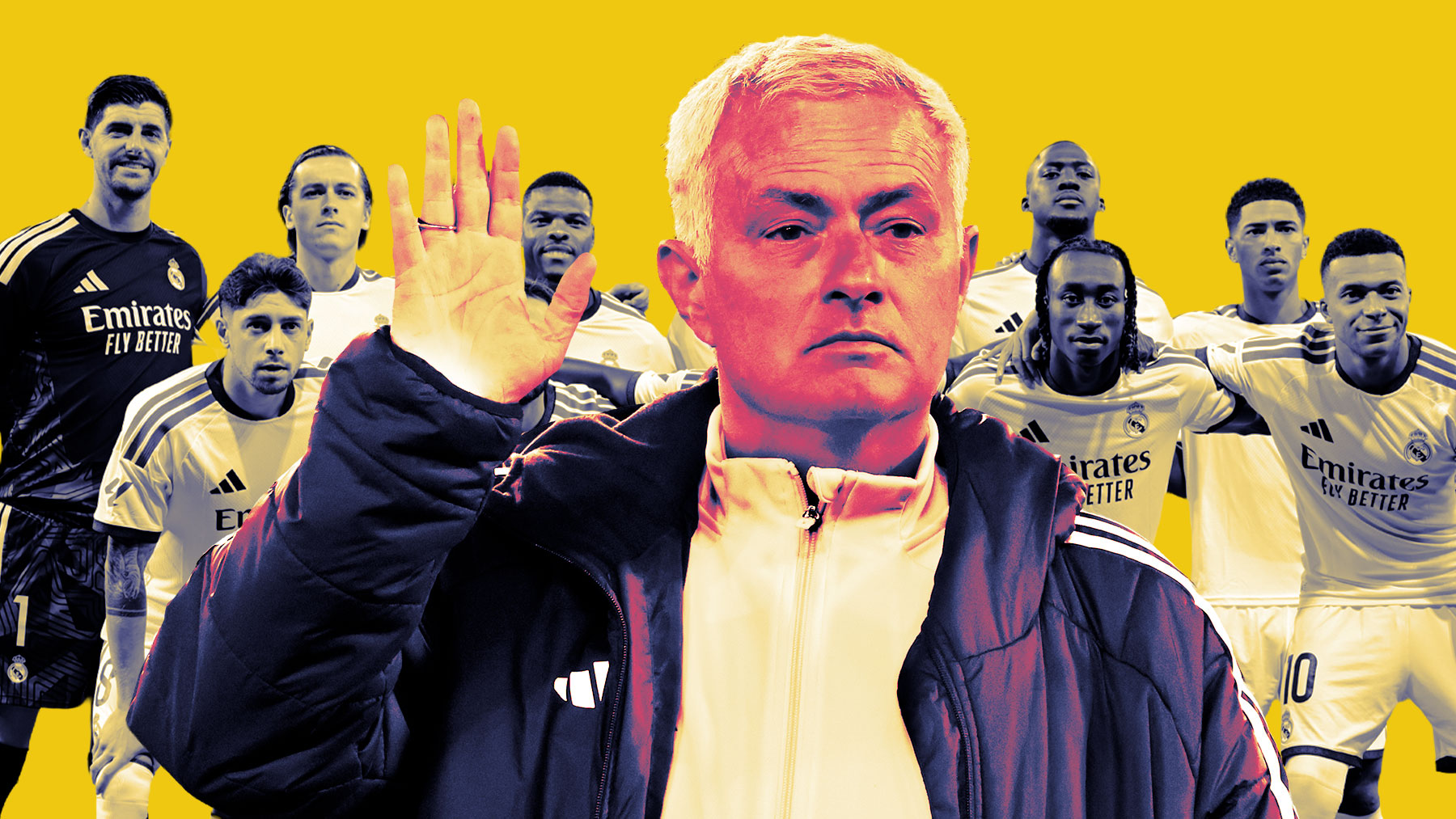 Mourinho jugadores Real Madrid