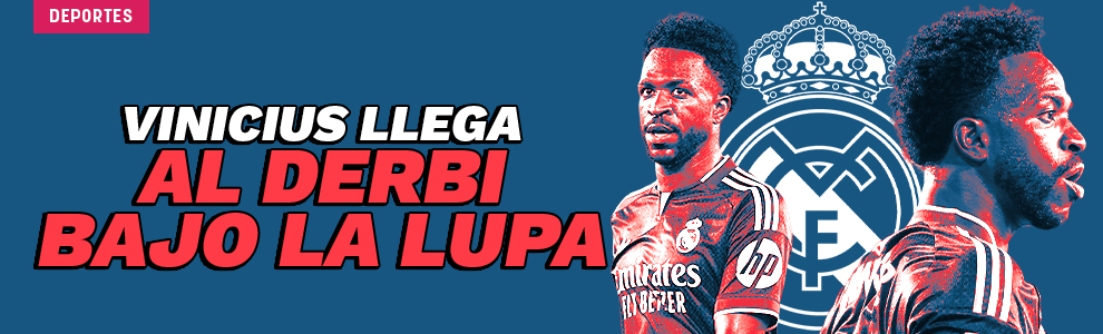 Vinicius llega al derbi bajo la lupa