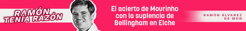 El acierto de Mourinho con la suplencia de Bellingham en Elche