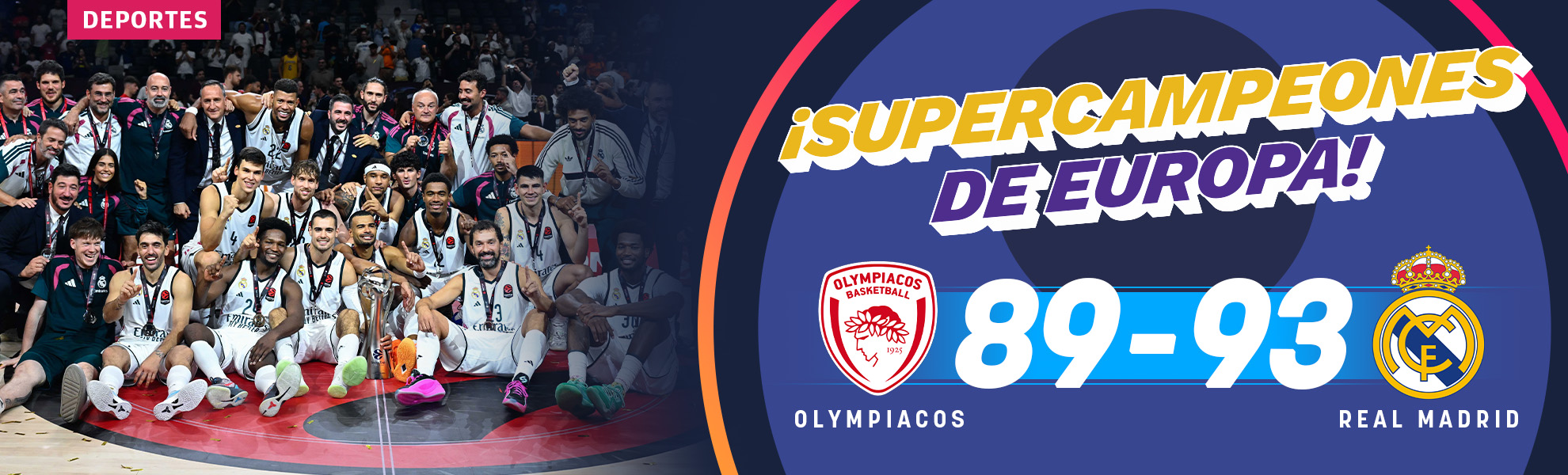 ¡El Real Madrid es supercampeón de Europa!