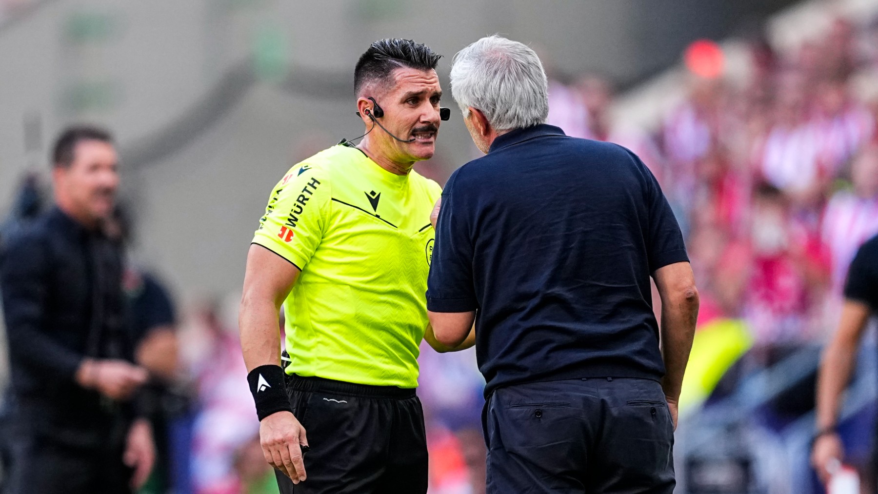 Ortiz Arias con José Mourinho