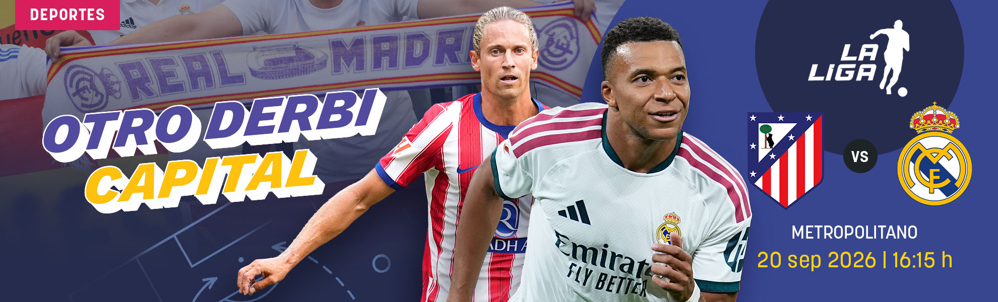 Atlético - Real Madrid: otro derbi capital