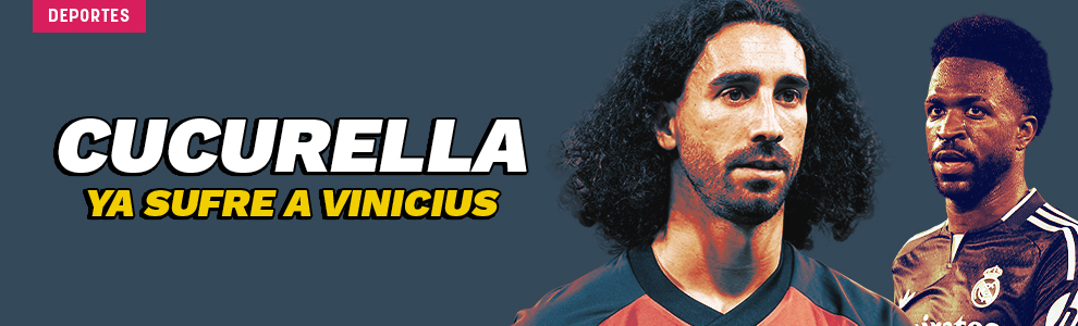 Cucurella ya sufre a Vinicius