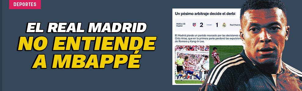 El Real Madrid no entiende a Mbappé
