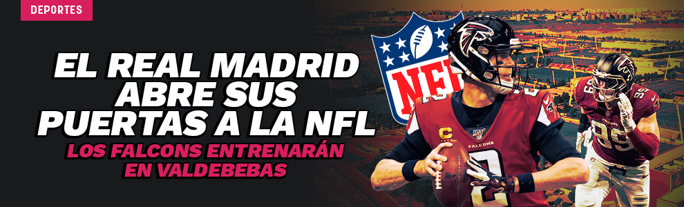 El Real Madrid abre sus puertas a la NFL: los Atlanta Falcons entrenarán en Valdebebas