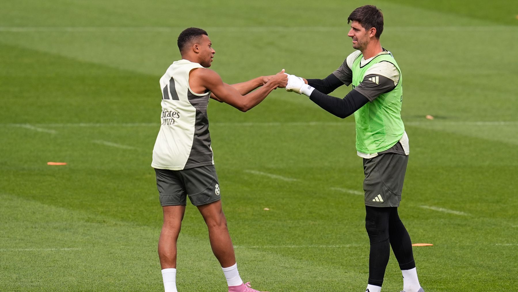 Courtois Mbappé