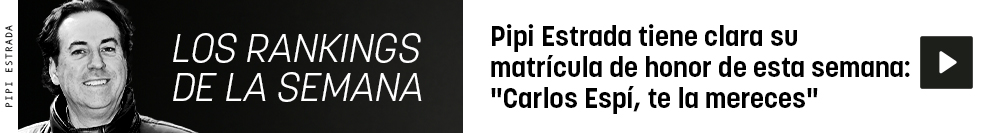 Pipi Estrada tiene clara su matrícula de honor de esta semana: Carlos Espí, te la mereces
