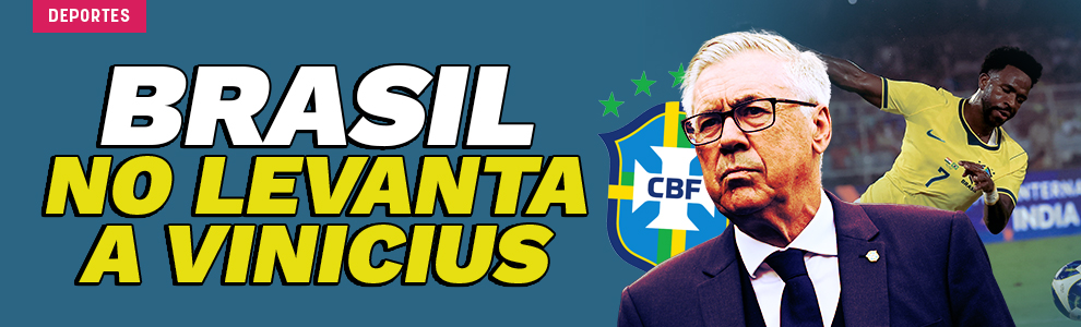 Brasil no levanta a Vinicius