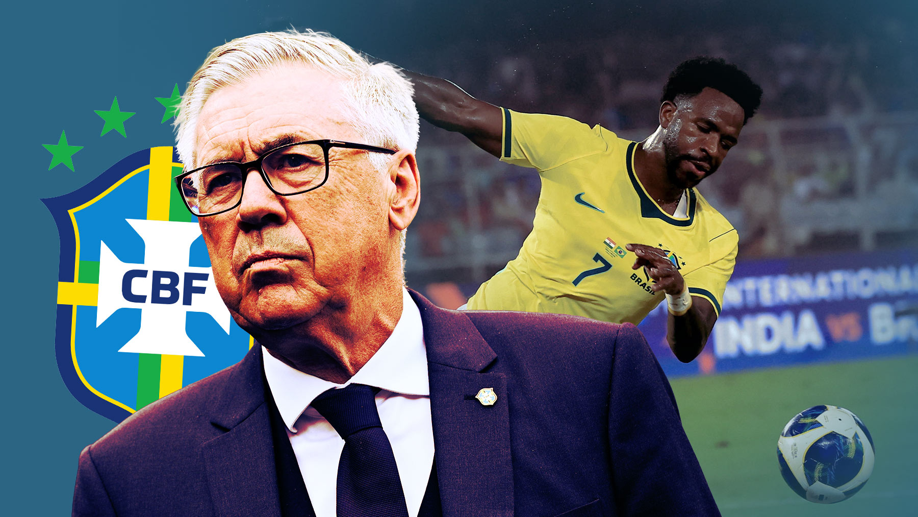 Ancelotti y Vinicius