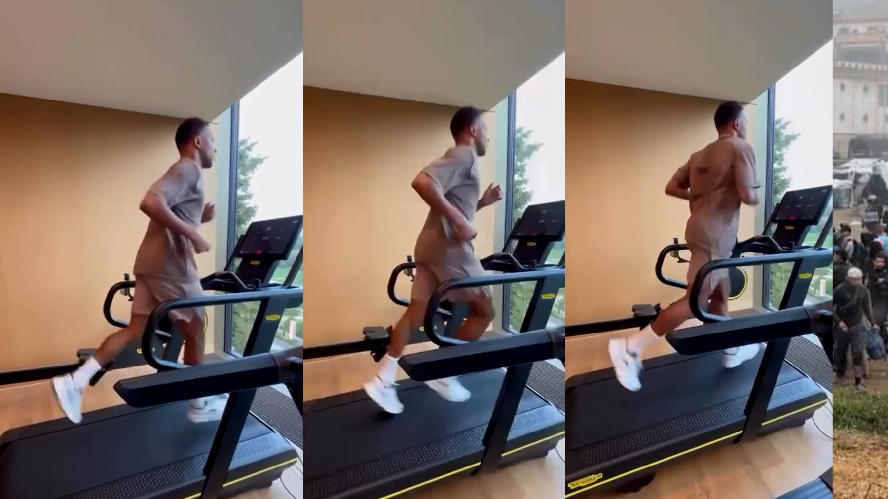 Mbappé muestra en redes su puesta a punto tras su lesión de rodilla