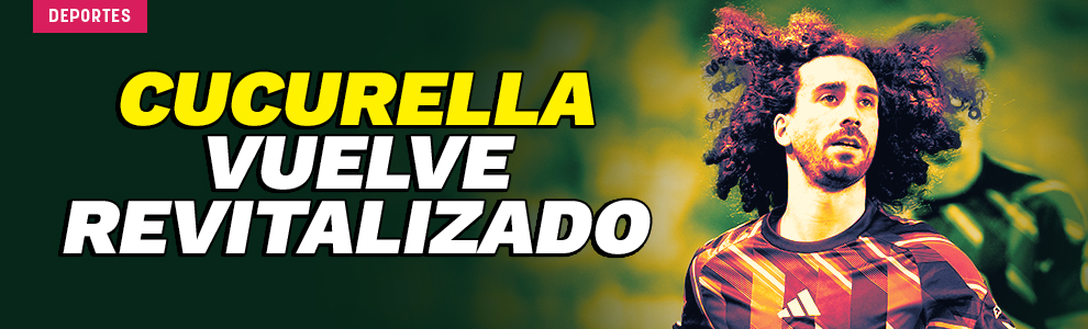 Cucurella vuelve revitalizado al Real Madrid