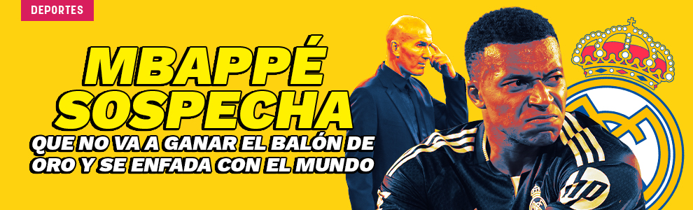 Mbappé sospecha que no va a ganar el Balón de Oro y se enfada con el mundo