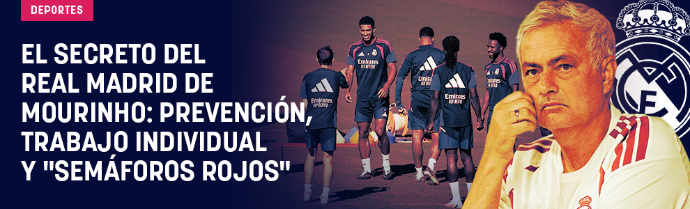 El secreto del Real Madrid de Mourinho: prevención, trabajo individual y semáforos rojos