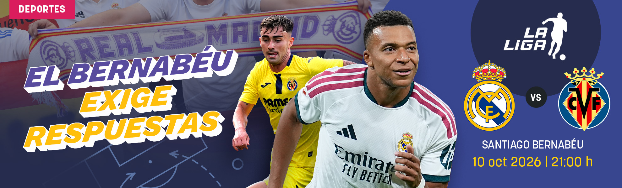 Real Madrid - Villarreal: el Bernabéu exige respuestas
