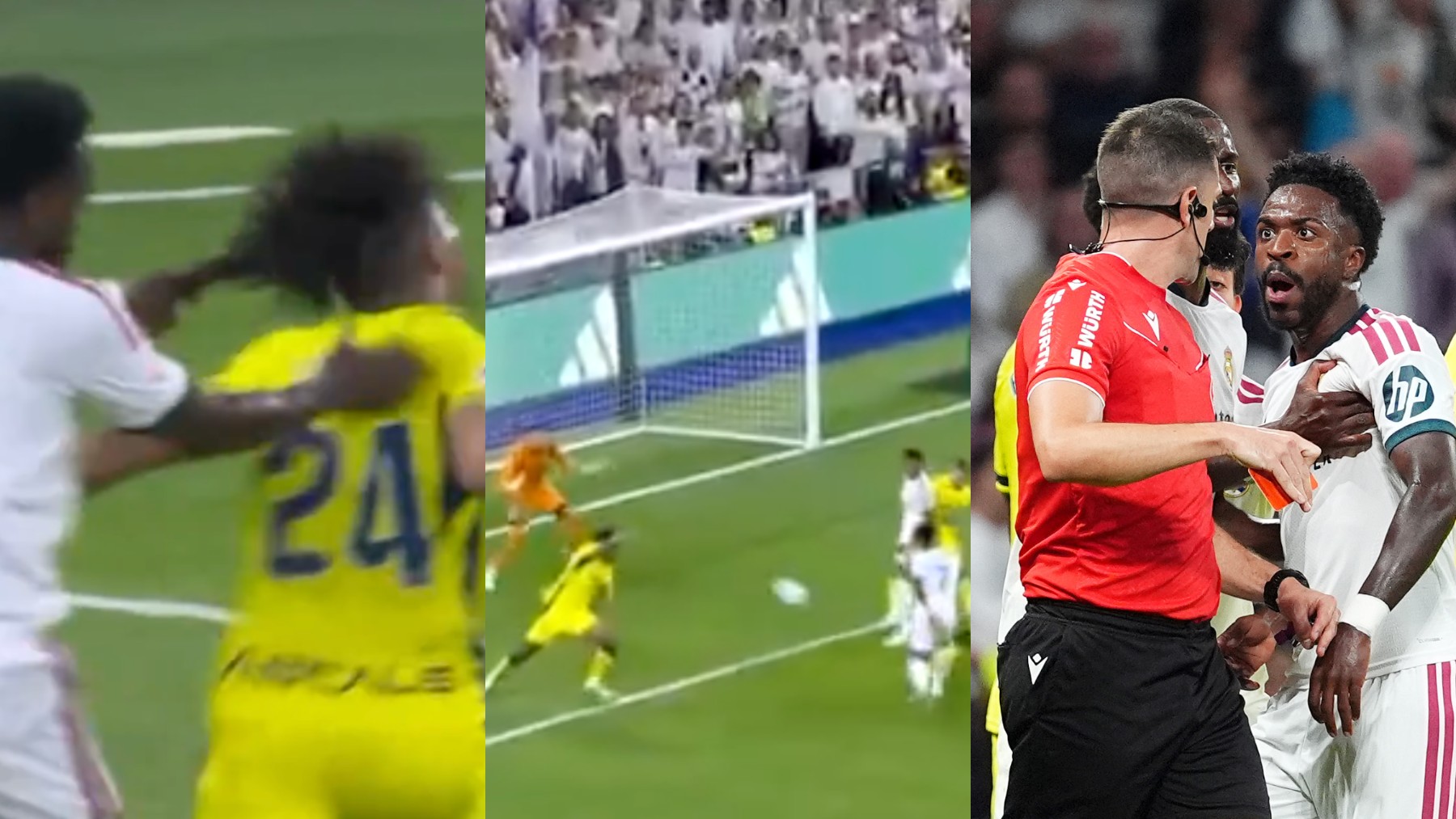 Gol expulsión Vinicius Jr.