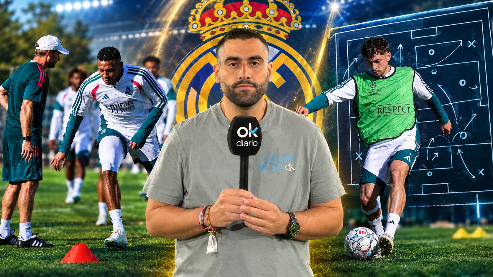 Alineación del Real Madrid contra la Roma: Bernardo Silva puede tener su momento