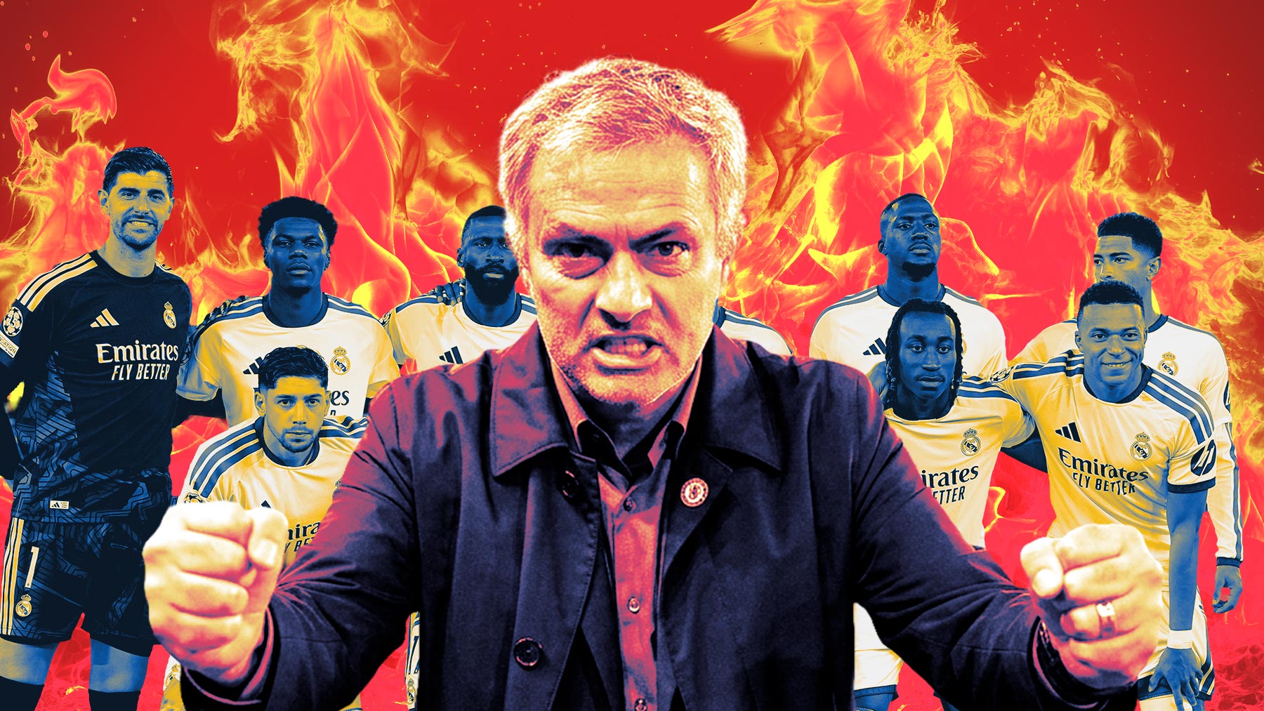 Mourinho sube la temperatura y pide al Real Madrid que vaya a por todas