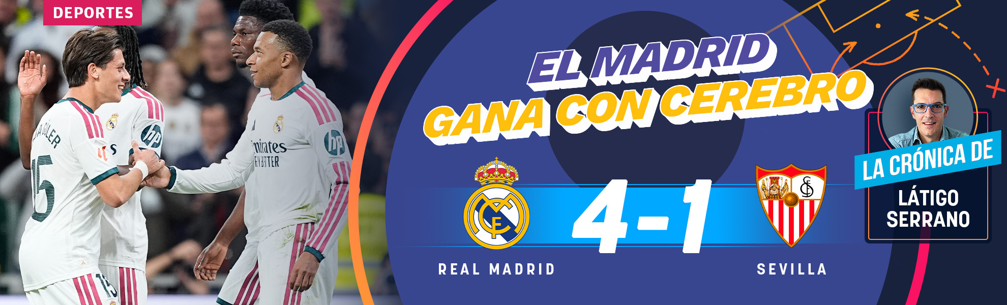 El Madrid gana con cerebro