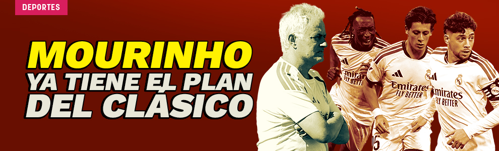 Mourinho ya tiene el plan del Clásico