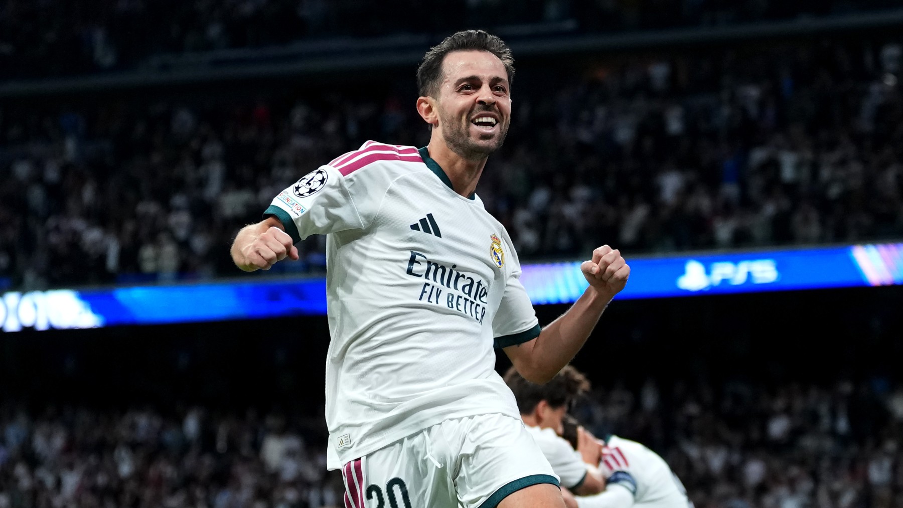 Bernardo Silva marca su primer gol con el Real Madrid