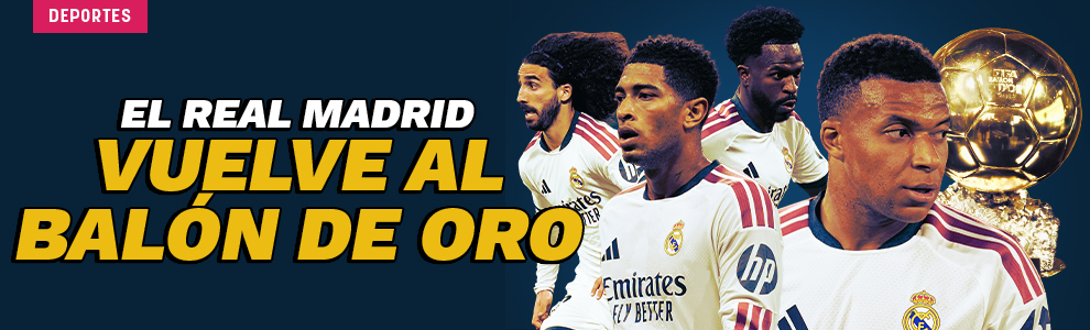 El Real Madrid vuelve al Balón de Oro