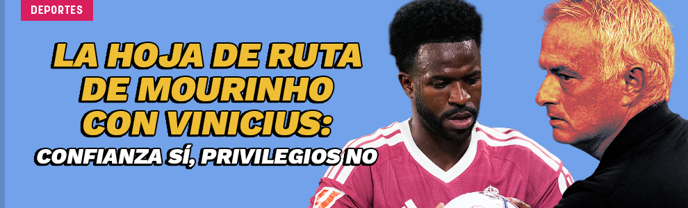 La hoja de ruta de Mourinho con Vinicius: confianza sí, privilegios no