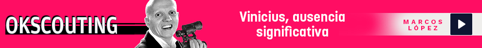 Vinicius, ausencia significativa