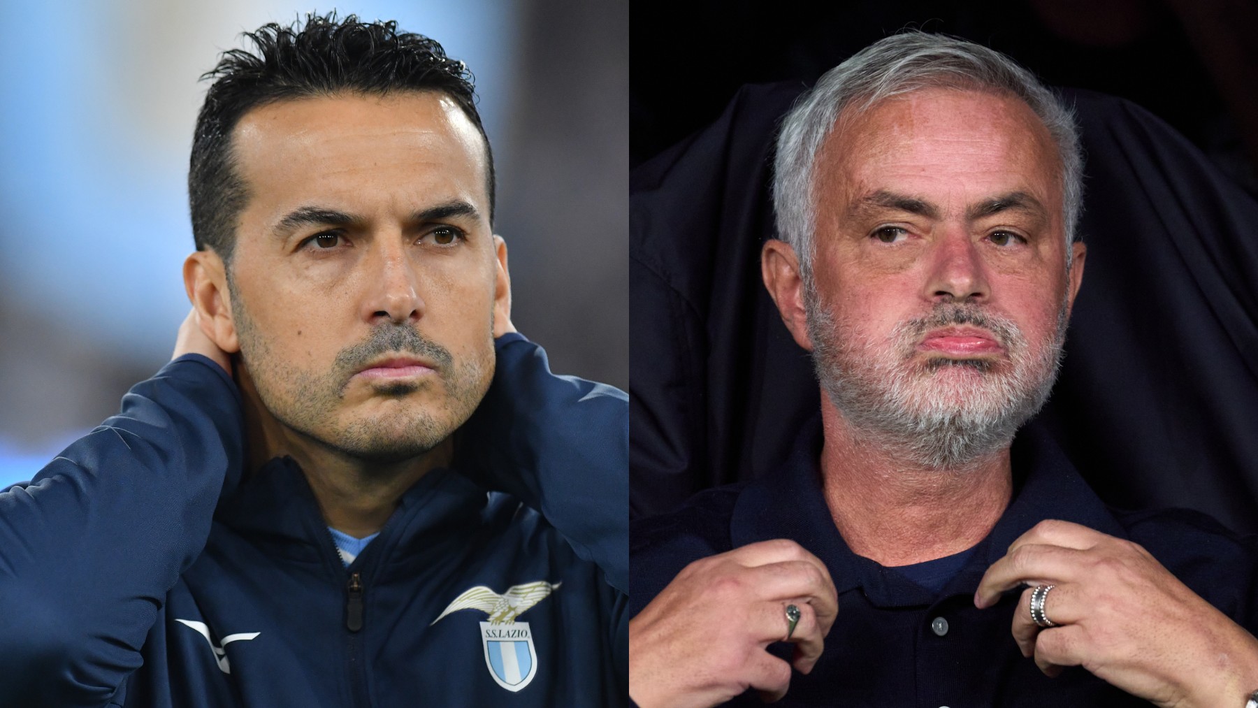 Pedro Rodríguez y José Mourinho