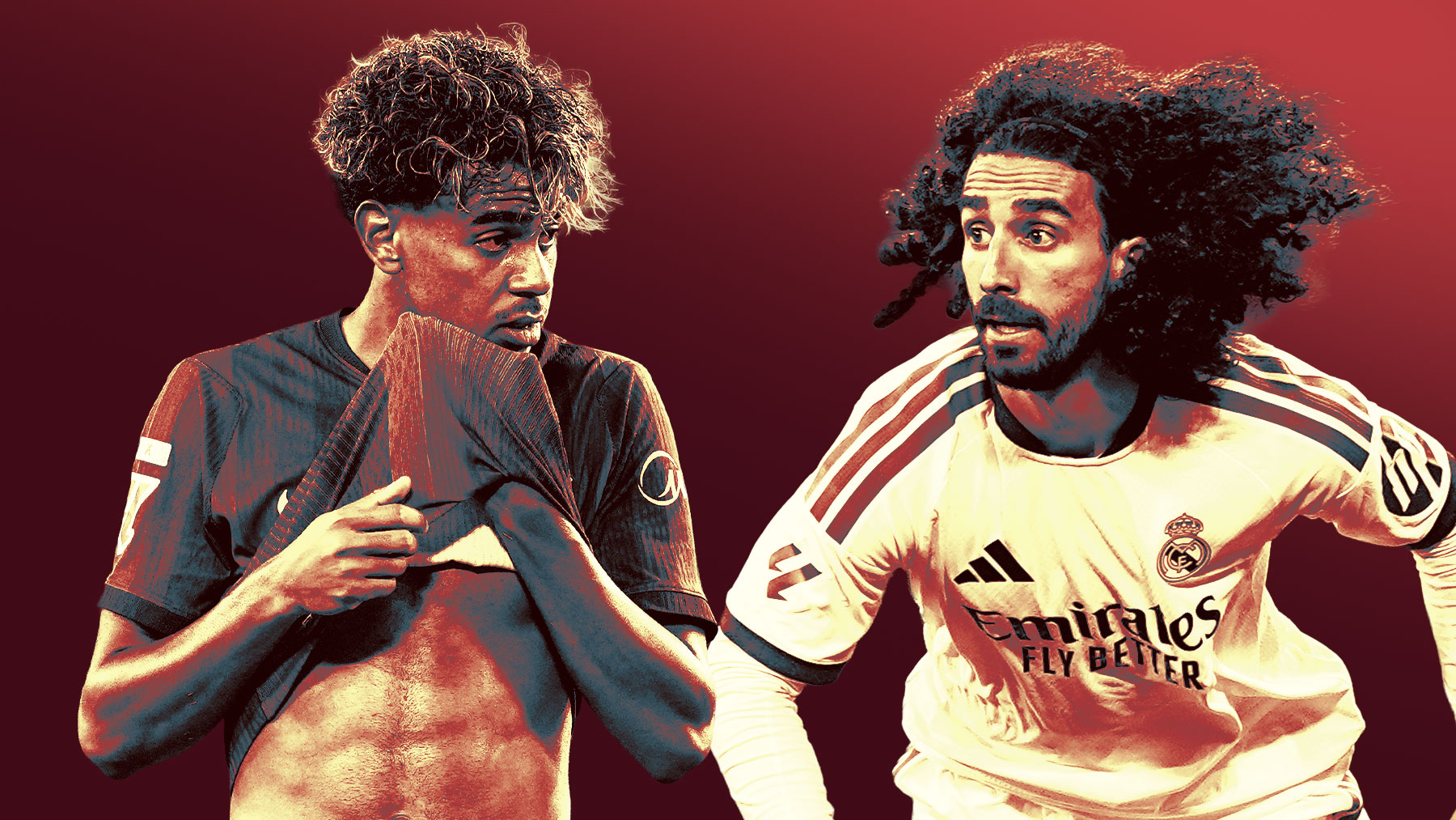 Lamine y Cucurella