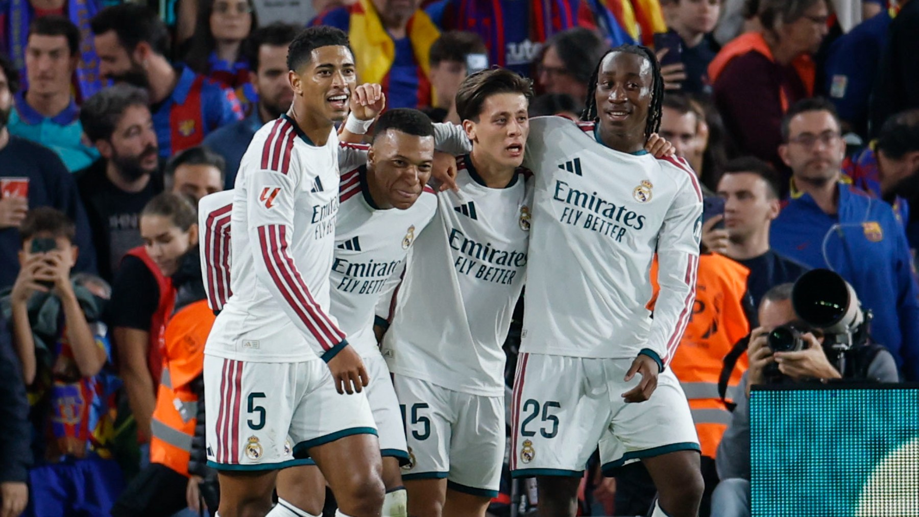 El Real Madrid ganó en el Camp Nou