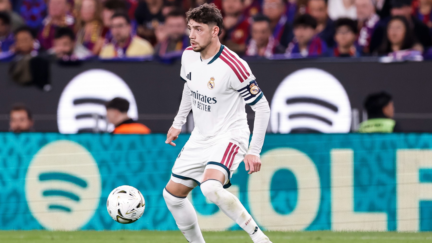 Fede Valverde en el Camp Nou