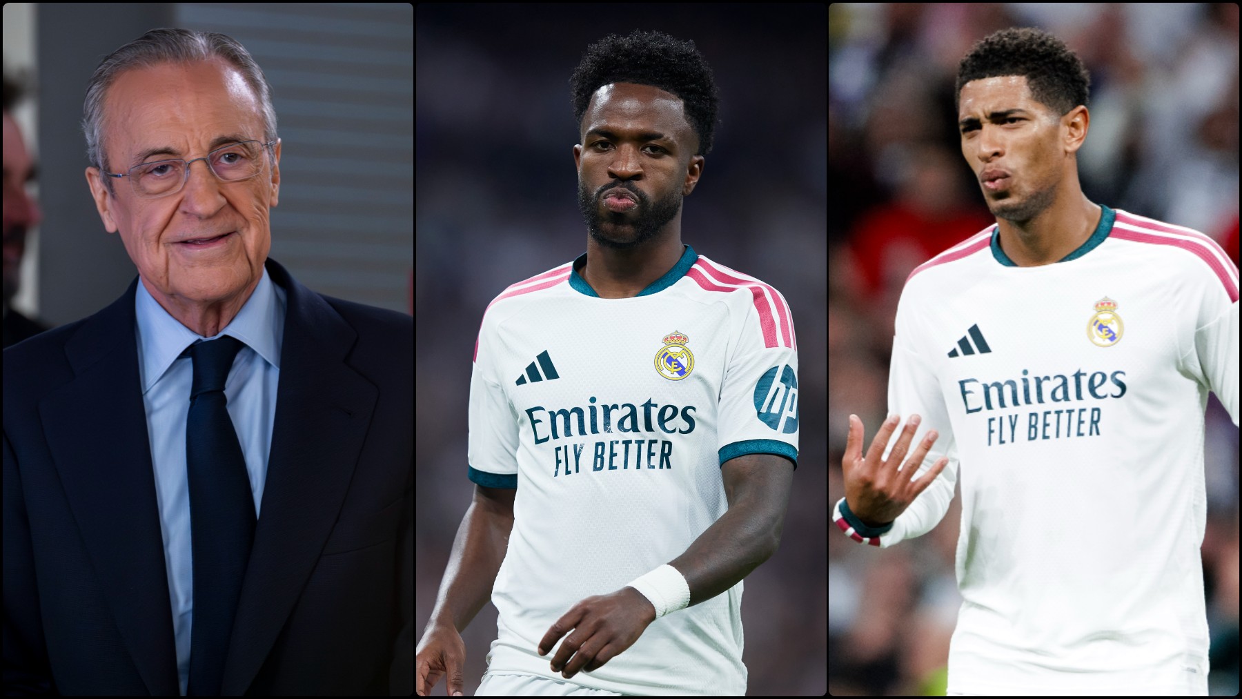 Florentino, Vinicius, Bellingham, Balón de Oro