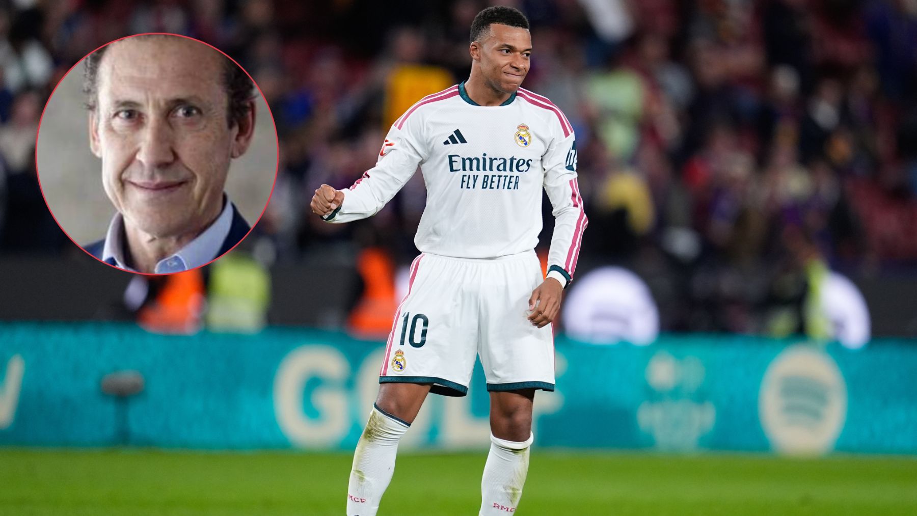 La reflexión de Valdano sobre Mbappé su doblete en el Clásico: «Un tipo que te mete goles…»