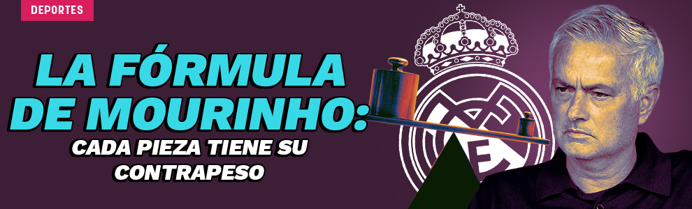 La fórmula de Mourinho: cada pieza tiene su contrapeso