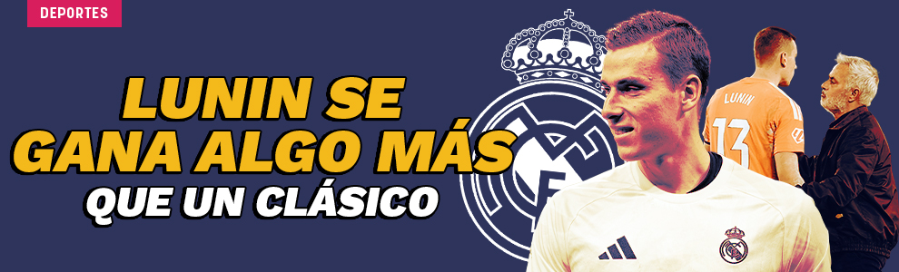 Lunin se gana algo más que un Clásico