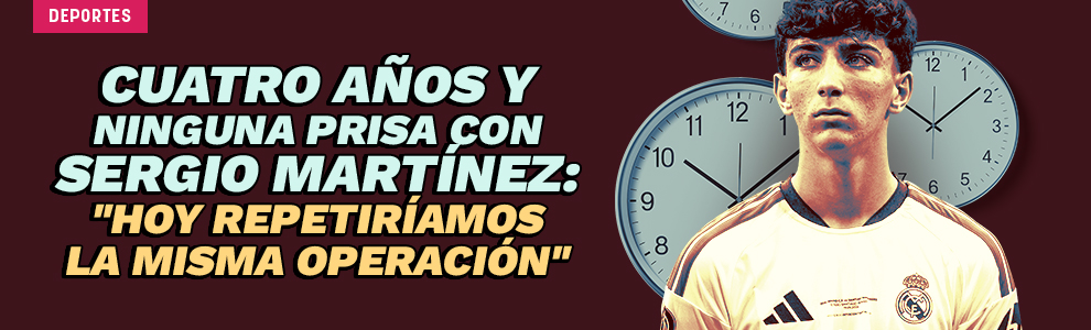 Cuatro años y ninguna prisa con Sergio Martínez: Hoy repetiríamos la misma operación