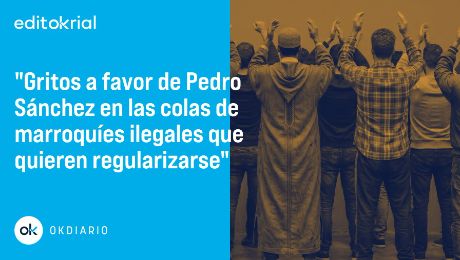 &iquest;Por qu&eacute; ser&aacute; que s&oacute;lo en las colas de inmigrantes se aclama a Pedro S&aacute;nchez?