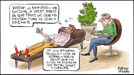 Lista de espera para el div&aacute;n