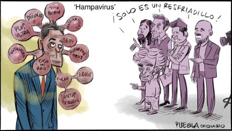ZP imputado y S&aacute;nchez infectado