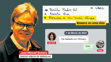Las libretas de Leire desvelan que el periodista de ‘El País’ y ‘elDiario.es’ José Manuel Romero colaboraba con la cloaca