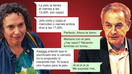 Zapatero pedía a su secretaria «peluquería y cejas» cada 4 semanas: «Necesito tenerlas en forma»