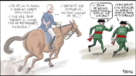 El duque de Ahumada cabalga de nuevo