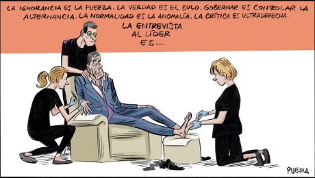 De cuando S&aacute;nchez se comi&oacute; a Orwell