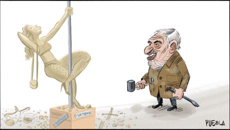 Conde-Pumpido, el escultor