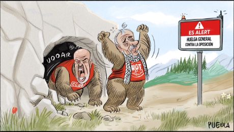 Bostezo sindical general