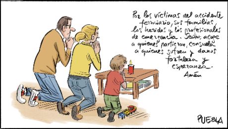 A las v&iacute;ctimas del accidente en Urda