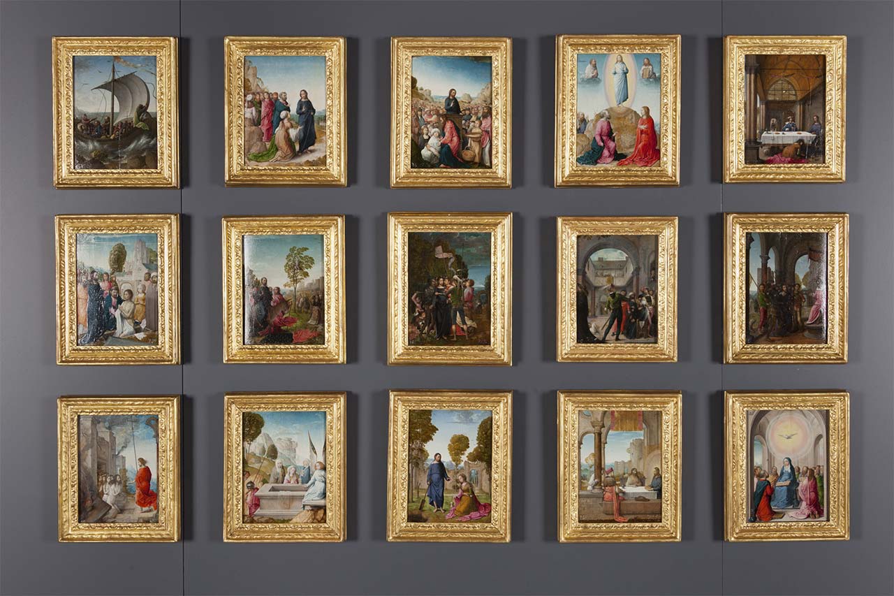 Políptico de Isabel _La CAtólica_. Juan de Flandes. @ Patrimonio Nacional