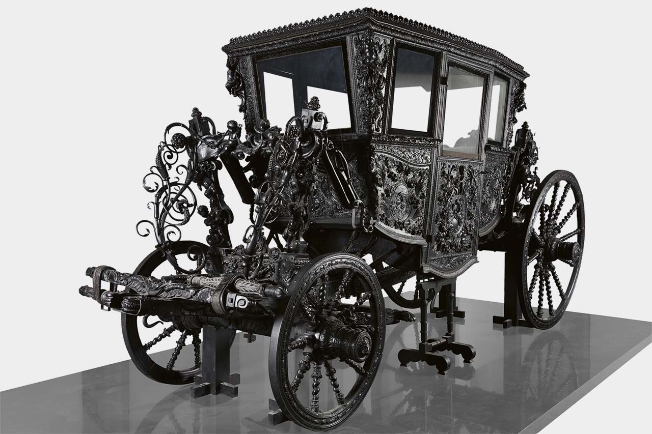 Carroza de la reina Mariana de Austria. @ Patrimonio Nacional